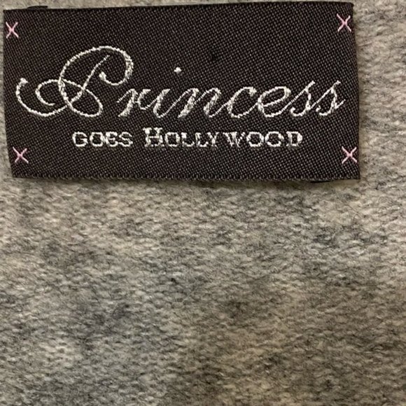 Princess Goes Hollywood wool yak grey sweater Small oversize colourful mandalas - Picture 4 of 10